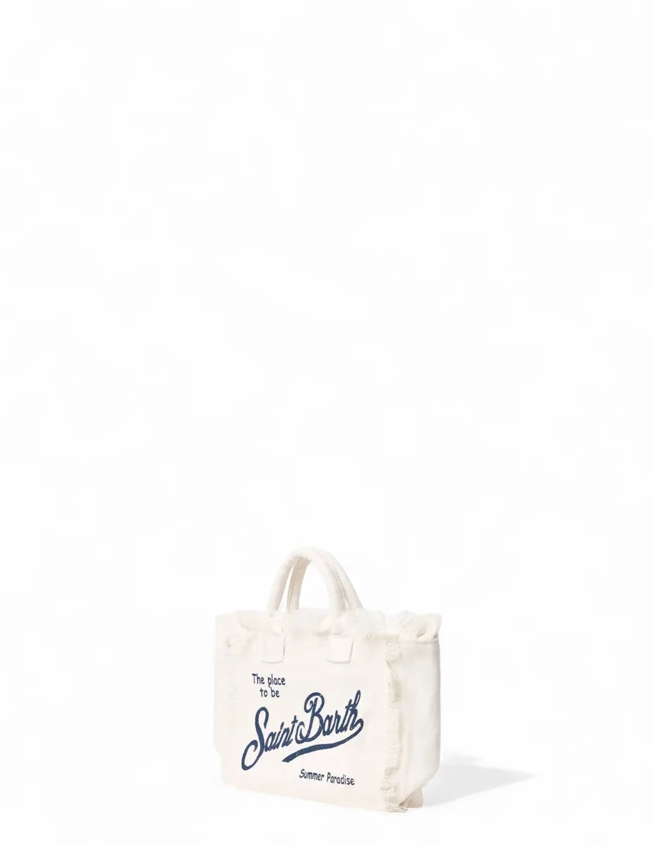 Borsa Colette in lino-Borse a mano-Mc2 Saint Barth-Vittorio Citro Boutique