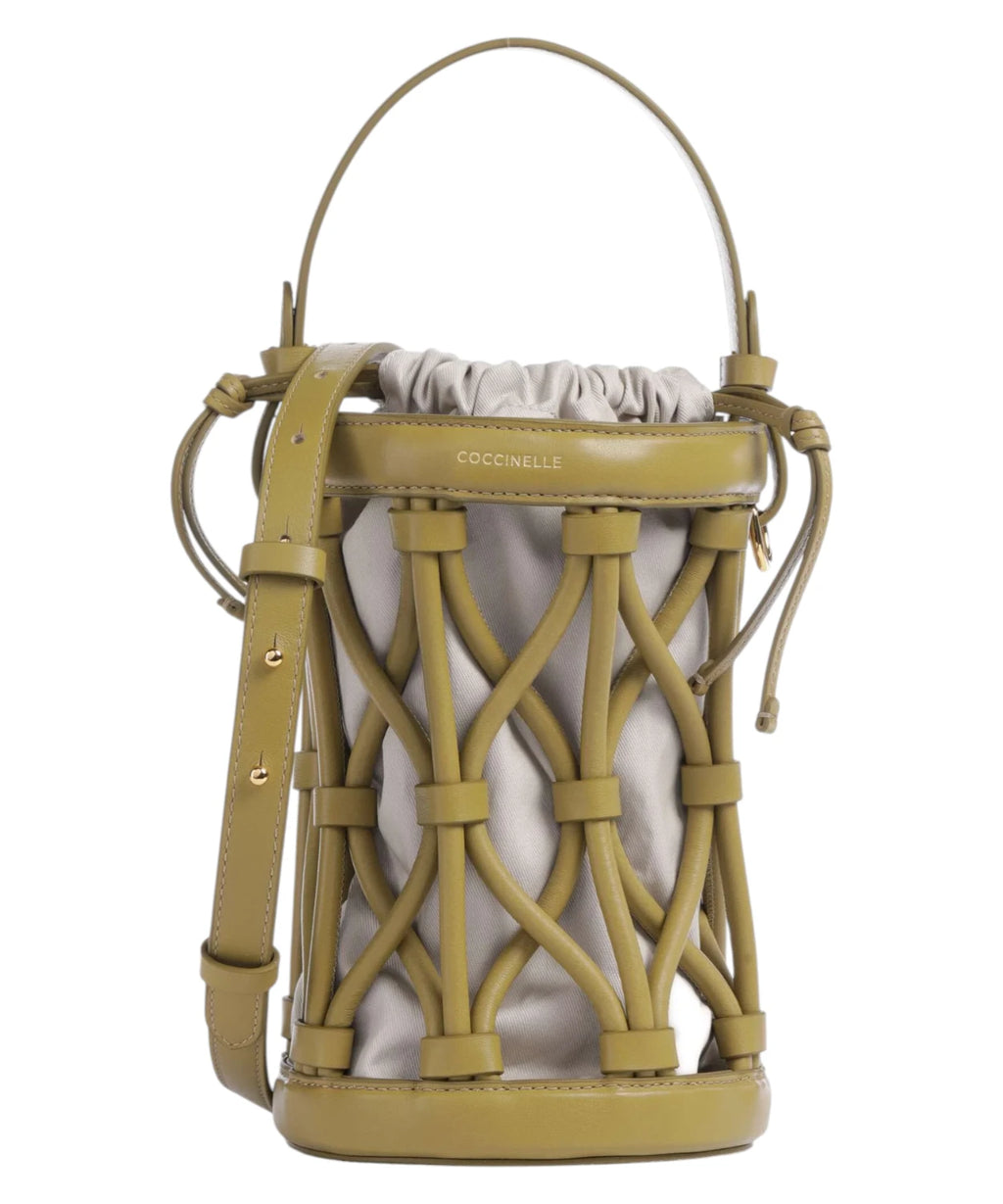 Coccinelle Koi Small Leather Bag with Shoulder Strap