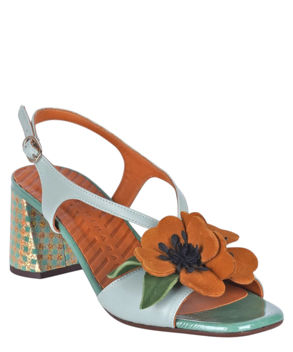 Chie Mihara Rymane Suede Heeled Shoes