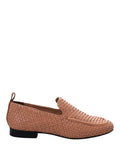 Women's woven leather loafers JVAM