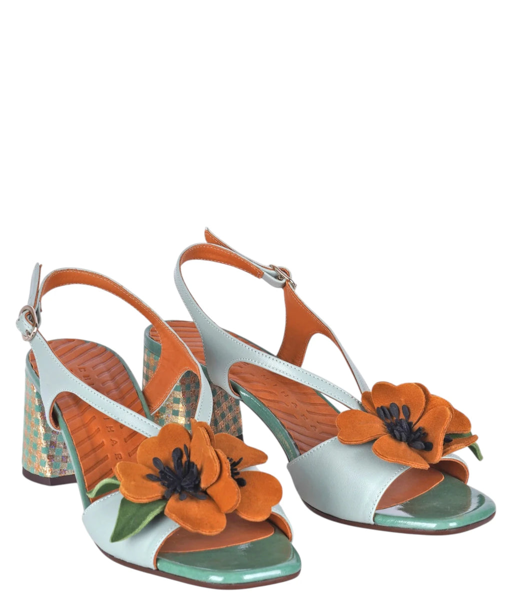 Chie Mihara Rymane Suede Heeled Shoes
