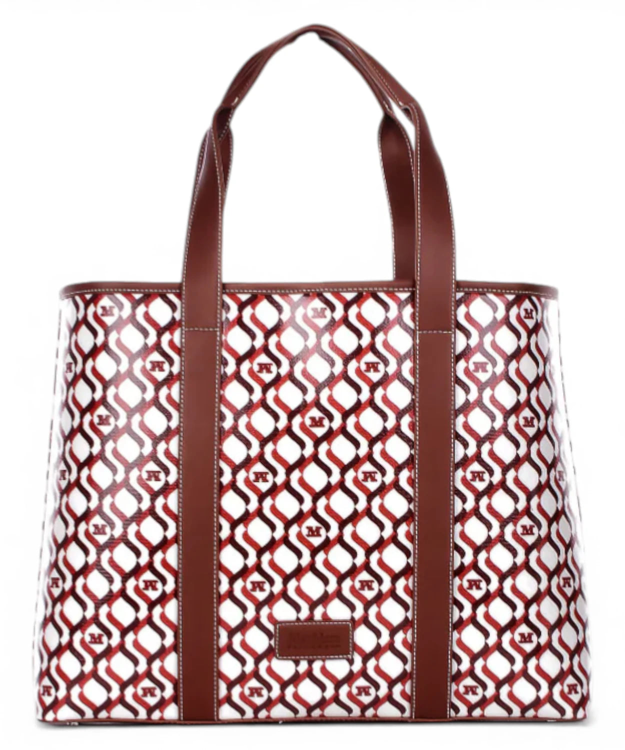 Borsa Max Mara Beachwear in Cotone con Logo