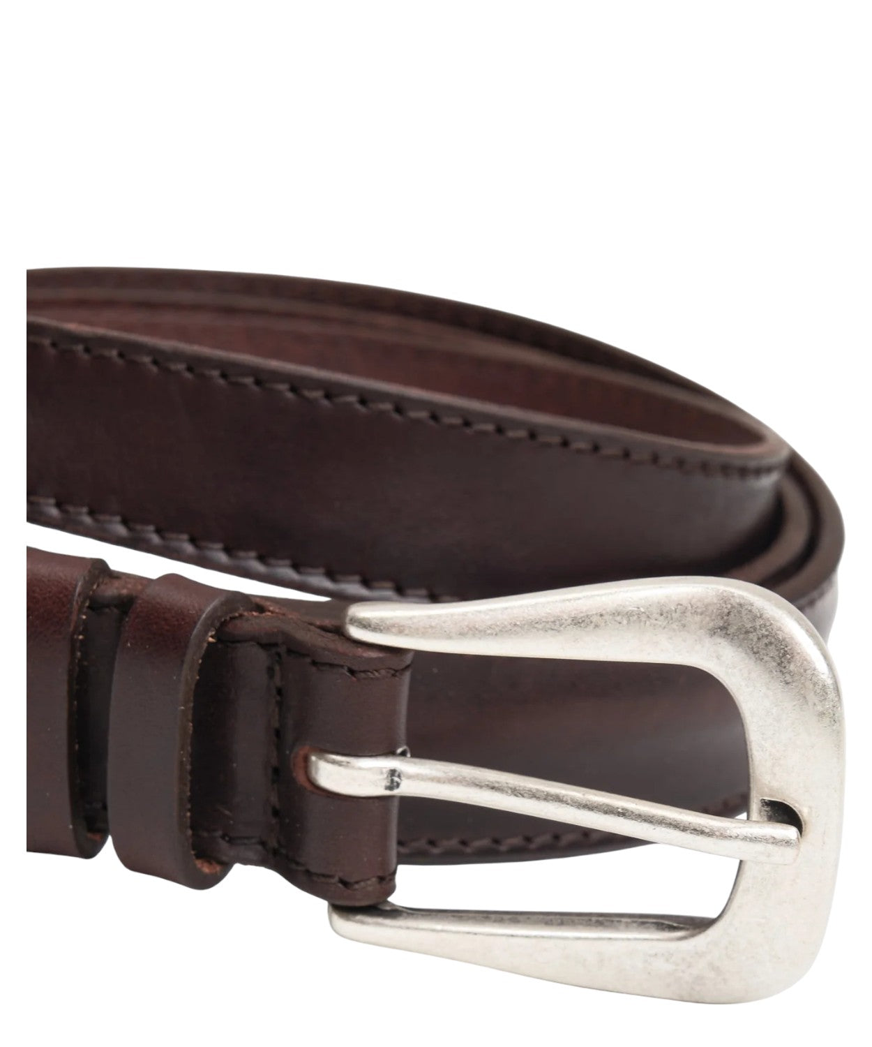 Cintura Punta Lunga Bull Soft in Cuoio 2,5 cm