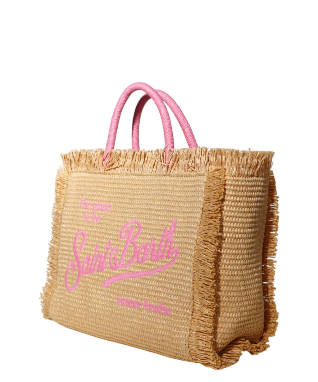Borsa Colette Raffia MC2 Saint Barth