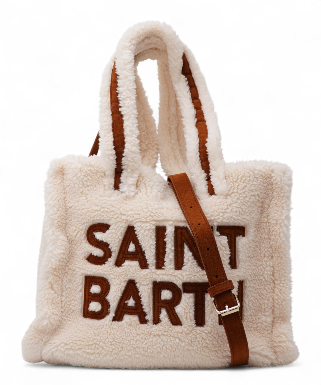 Borsa Colette Teddy con Maxi Logo-Borse a spalla-Mc2 Saint Barth-Vittorio Citro Boutique
