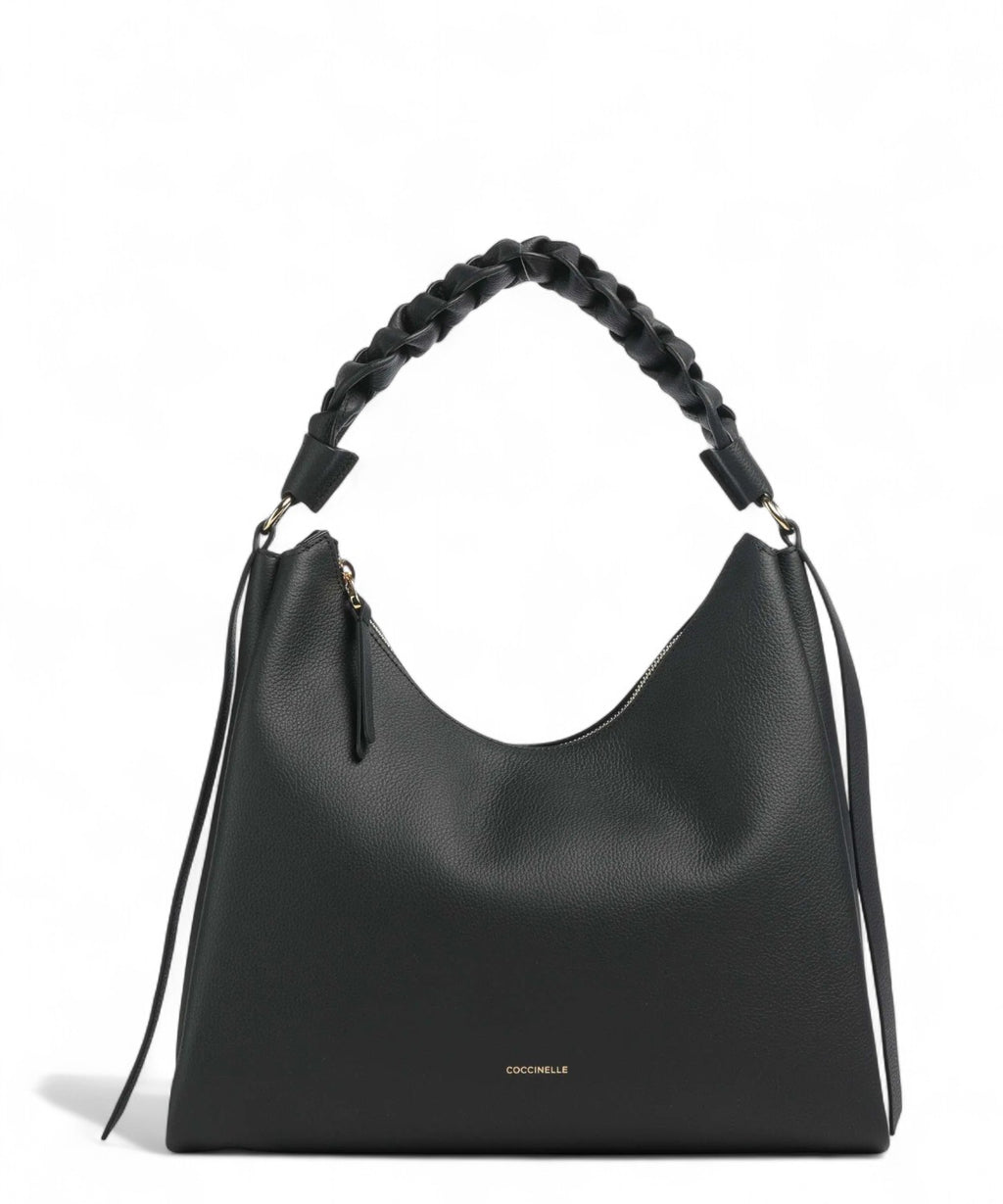 Coccinelle Borsa a Spalla Boheme Medium in Pelle Double