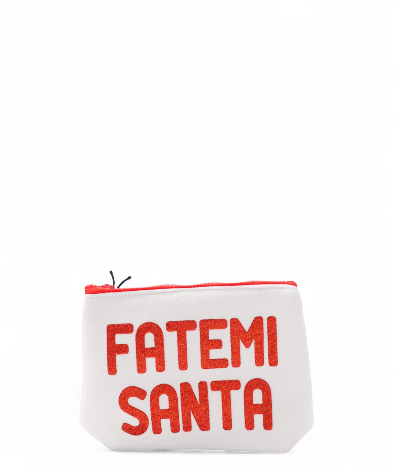 Pochette Aline con stampa FATEMI SANTA e zip-Mc2 Saint Barth-Pochette-Vittorio Citro Boutique