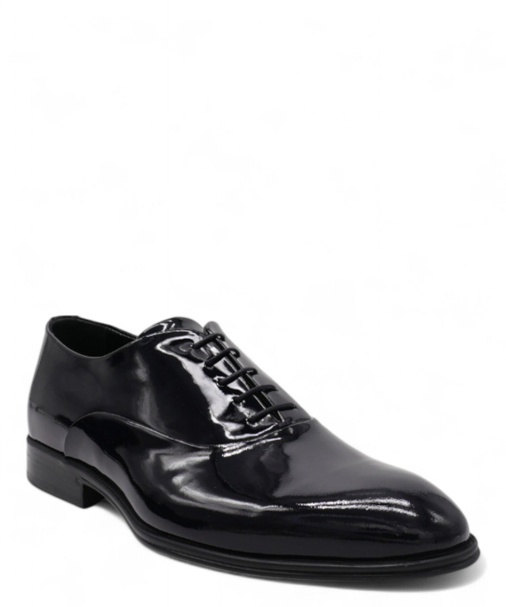 Corvari Zapatos Oxford de Charol con Suela de Goma