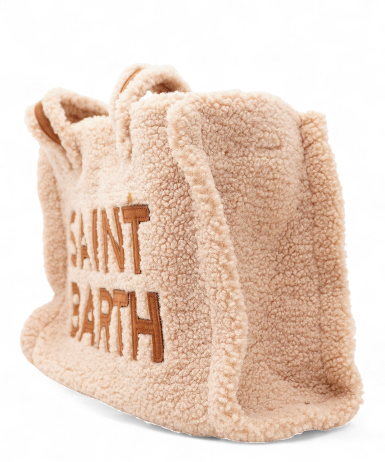 Borsa Colette Teddy con Maxi Logo-Mc2 Saint Barth-Borse a spalla-Vittorio Citro Boutique