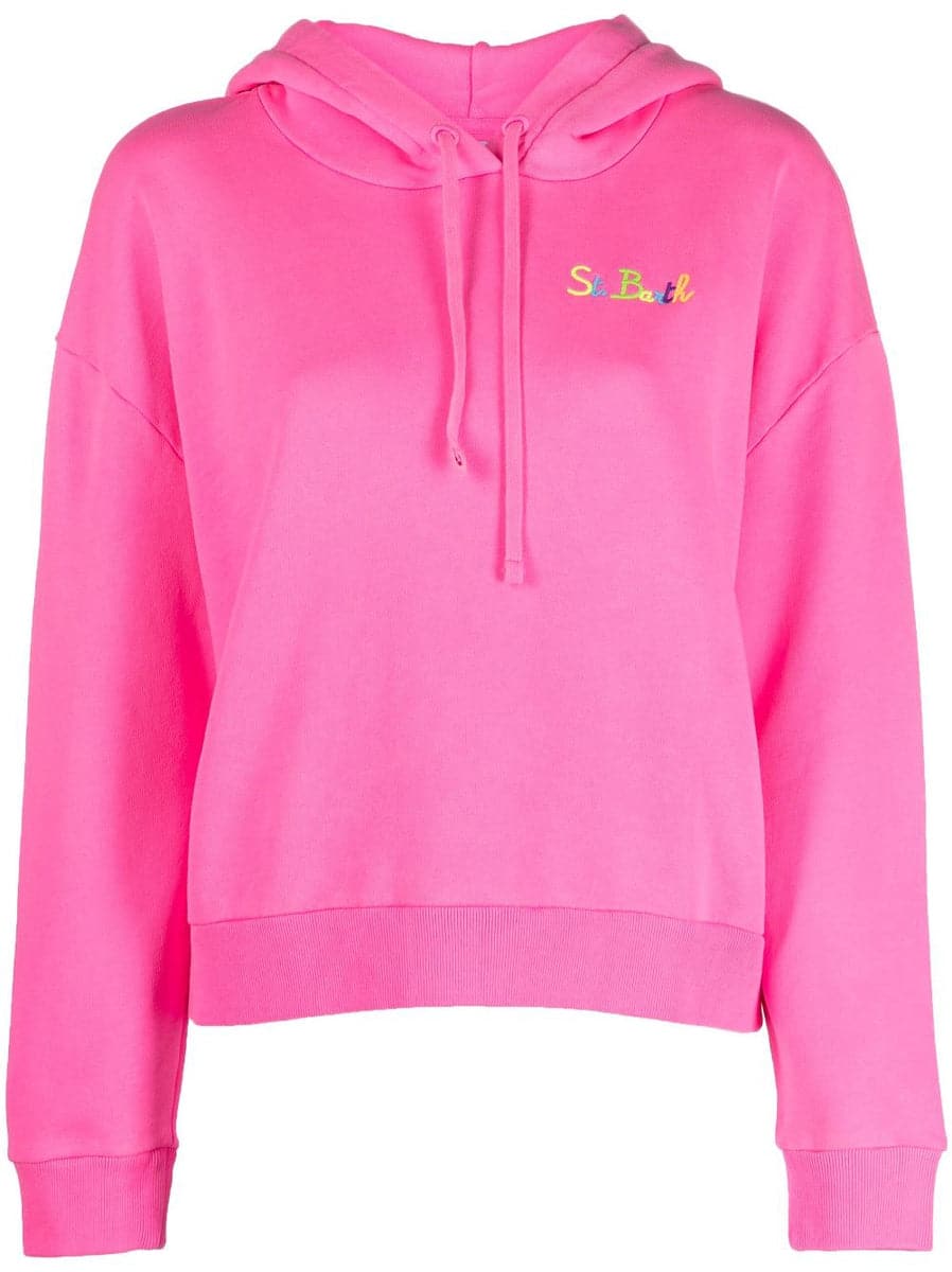 Felpa con logo ricamato-Felpe-Mc2 Saint Barth-Vittorio Citro Boutique