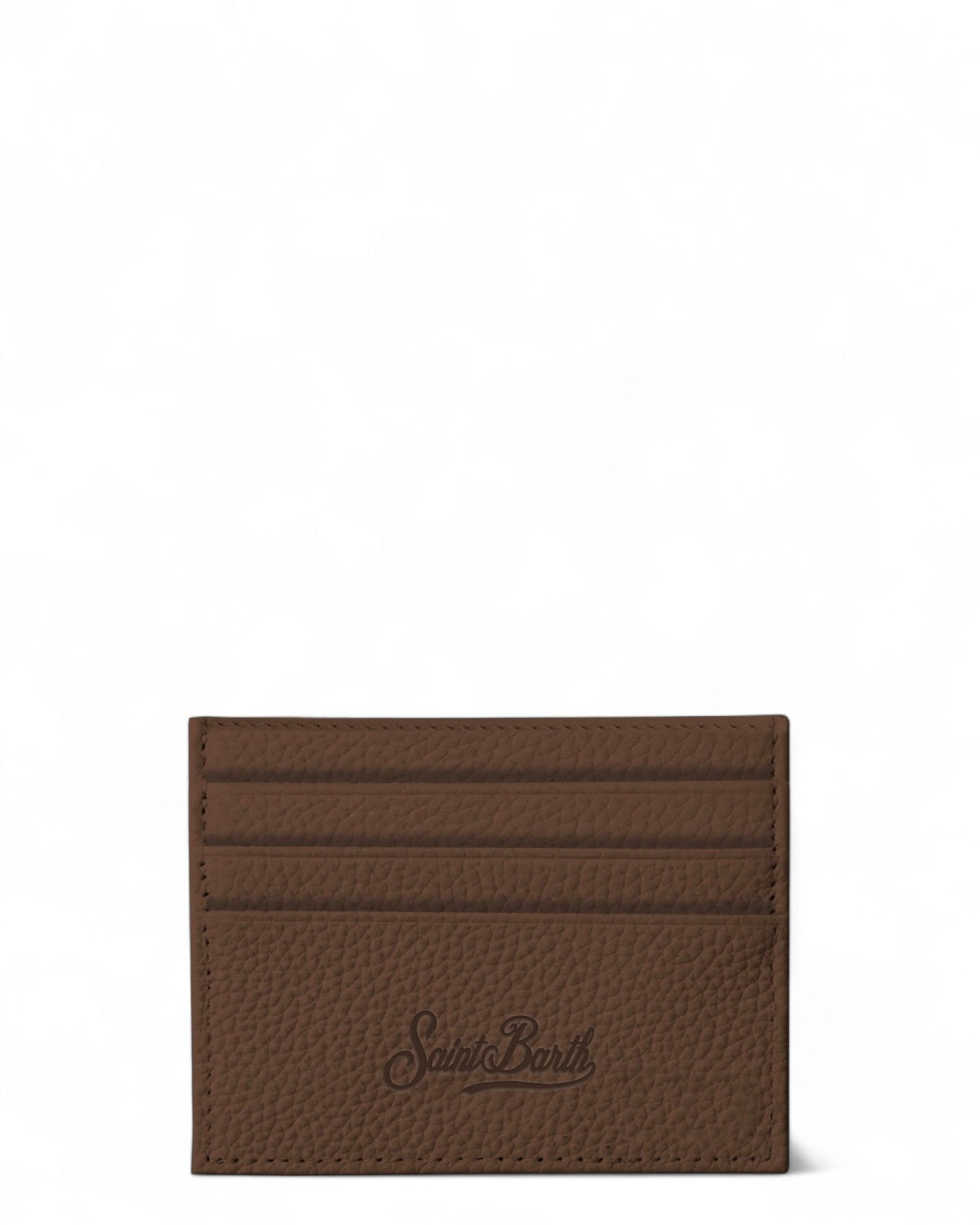 Portacarte in Pelle Grain con Logo-Mc2 Saint Barth-Portadocumenti-Vittorio Citro Boutique