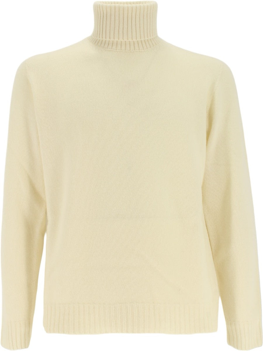 Collo Alto in Lana Merino e Cashmere-Maglieria-JEORDIE'S-Vittorio Citro Boutique