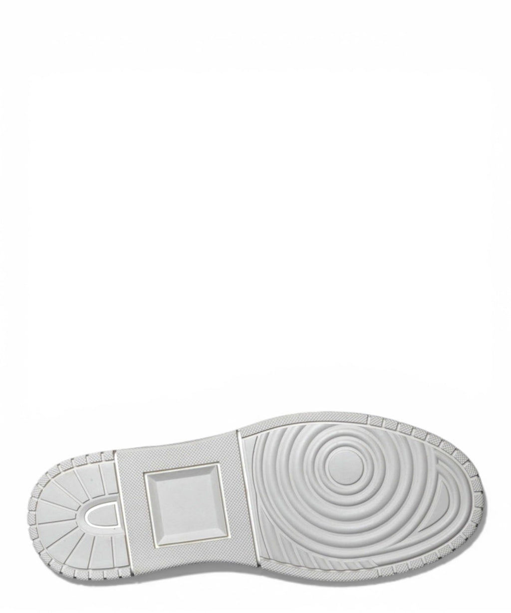 D.A.T.E. Tournament Pure Calf White Yellow Sneakers