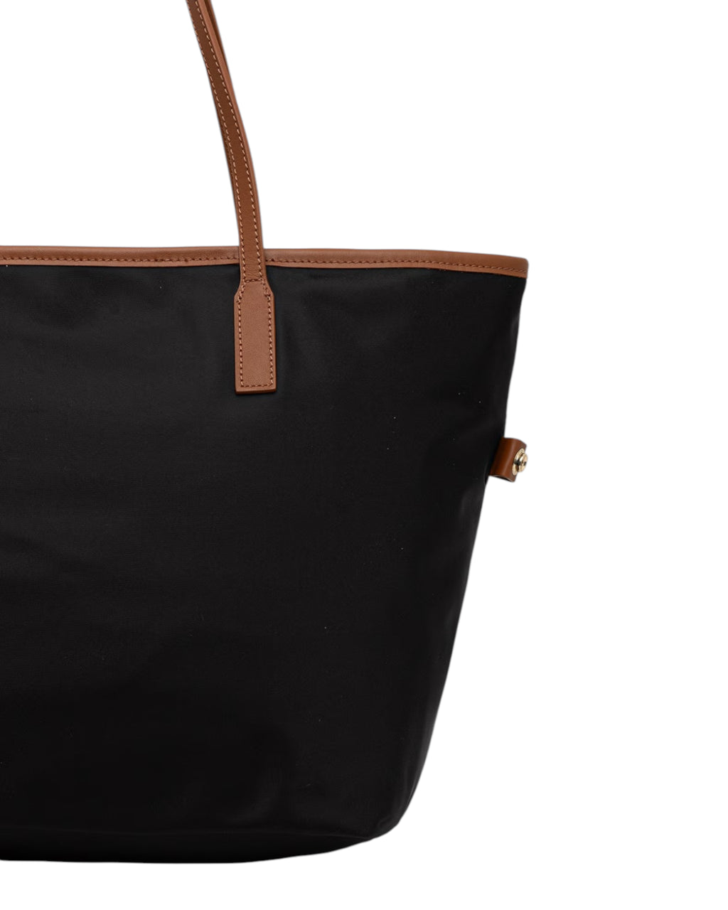 Black Nylon City Bag for Everyday Use
