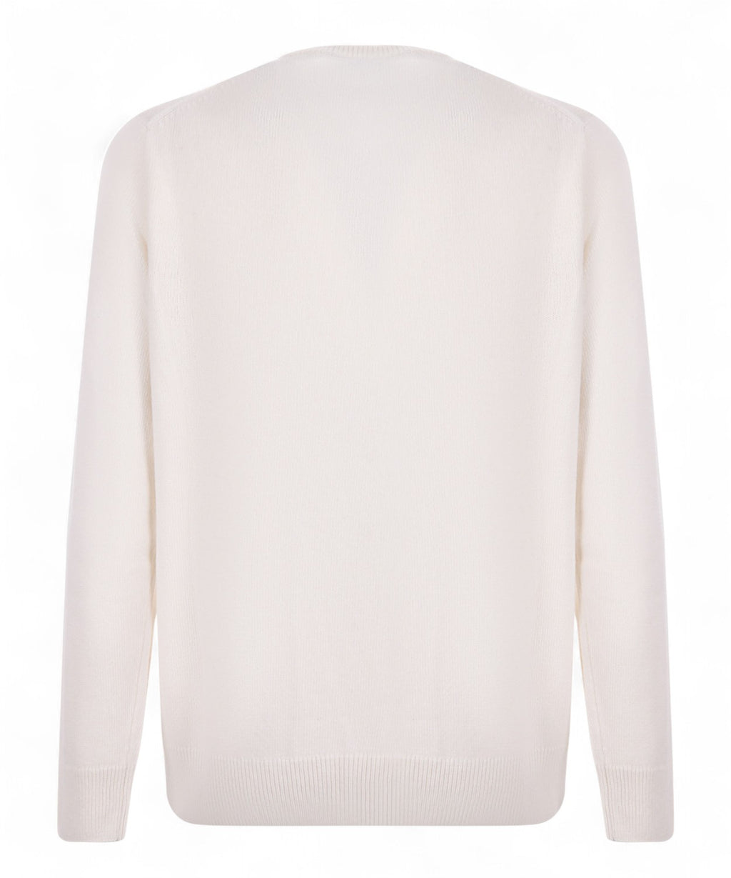 Maglione Heron in misto cashmere con ricamo Vacanze di Natale-Mc2 Saint Barth-Maglieria-Vittorio Citro Boutique