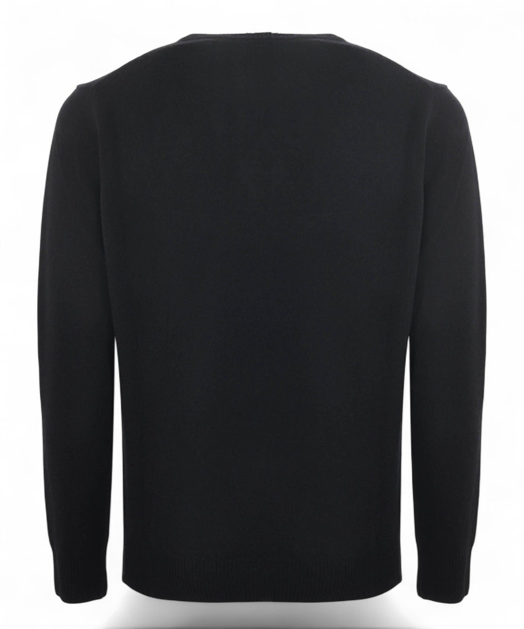 Maglione Heron in misto cashmere con ricamo St. Moritz-Mc2 Saint Barth-Maglieria-Vittorio Citro Boutique
