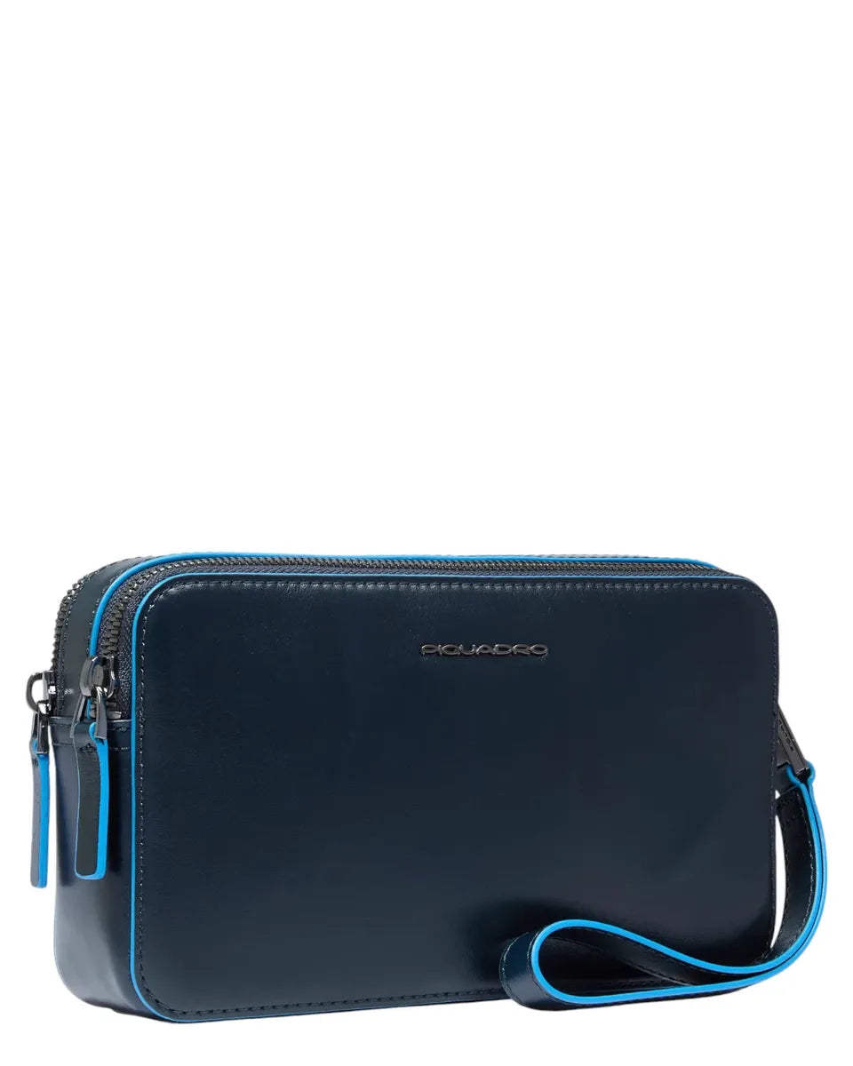Pochette uomo a due scomparti-Pochette-Piquadro-Vittorio Citro Boutique