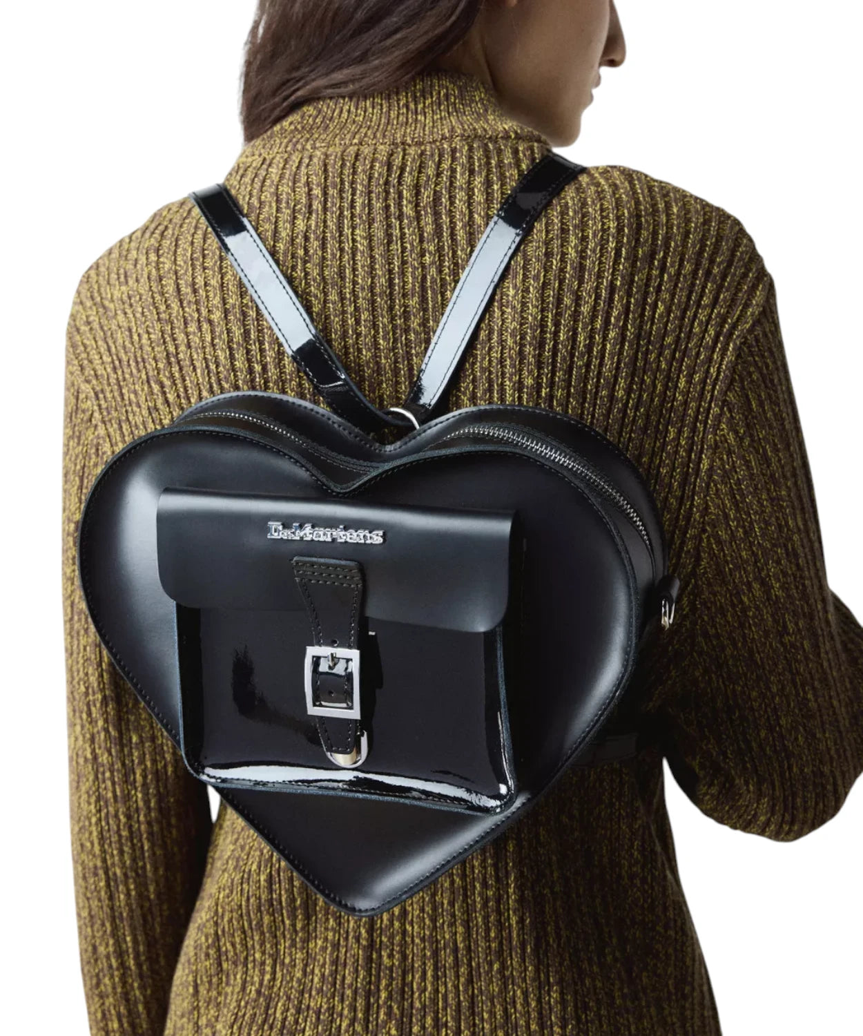 Borsa a Cuore Dr. Martens in Pelle Kiev