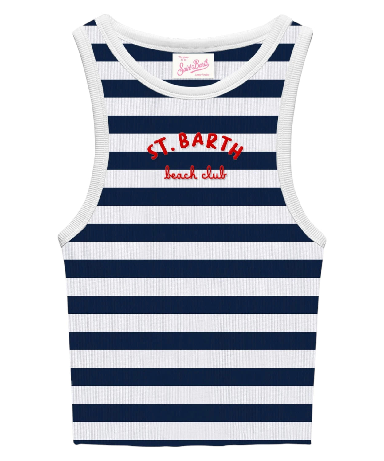 MC2 Saint Barth Women's Cotton Striped Tank Top