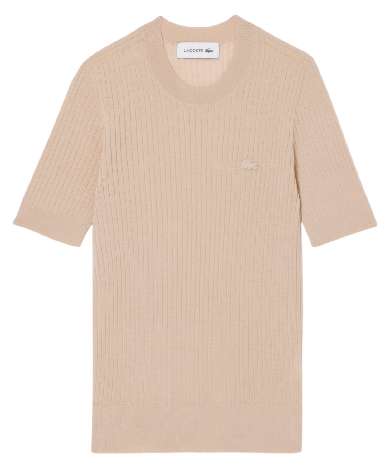 Maglione Donna Lana Merinos a Coste Senza Cuciture