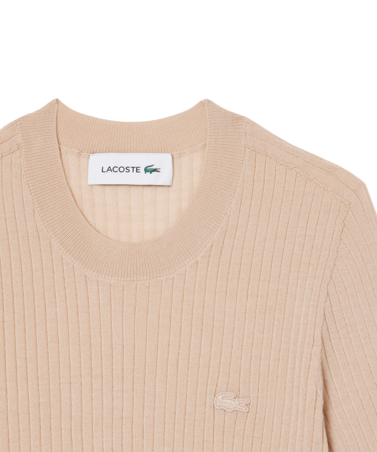 Maglione Donna Lana Merinos a Coste Senza Cuciture