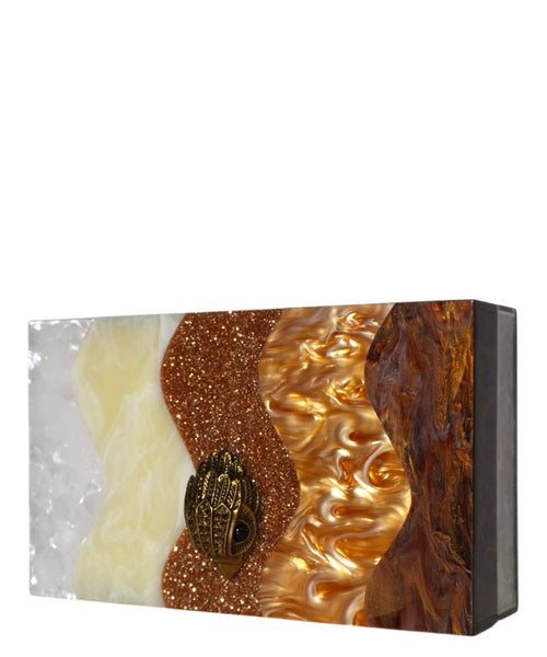Clutch multicolor Kurt Geiger Party Box in Acrilico