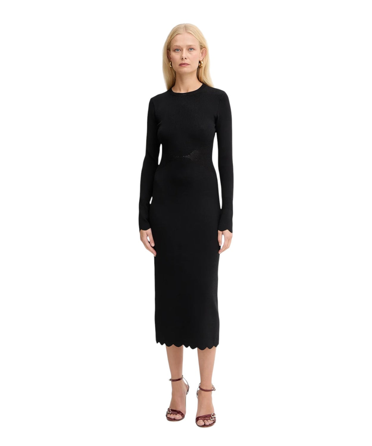 Twinset Vestito Maglia Elasticizzata