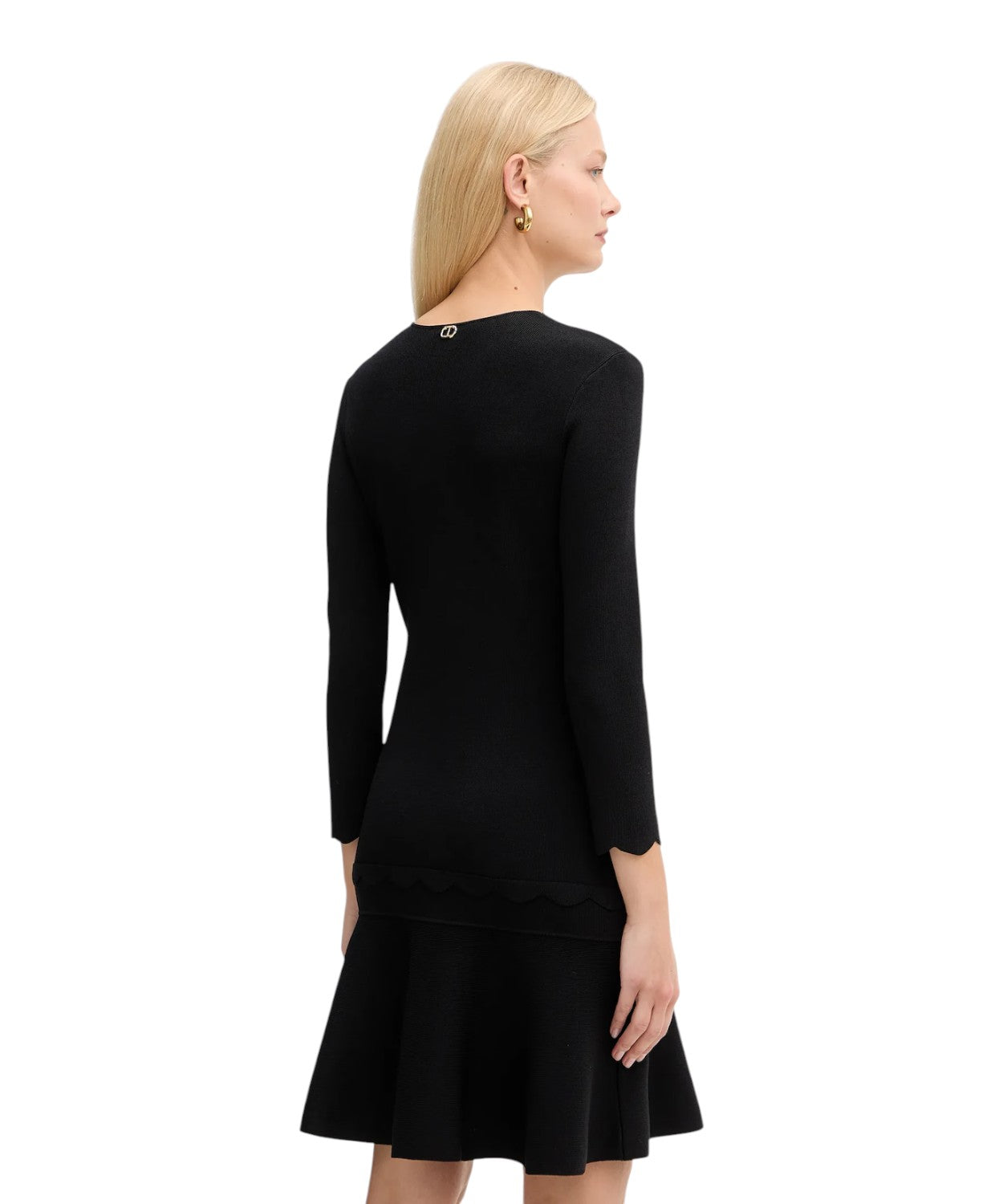 Abito Campana Twinset con Scollo a V