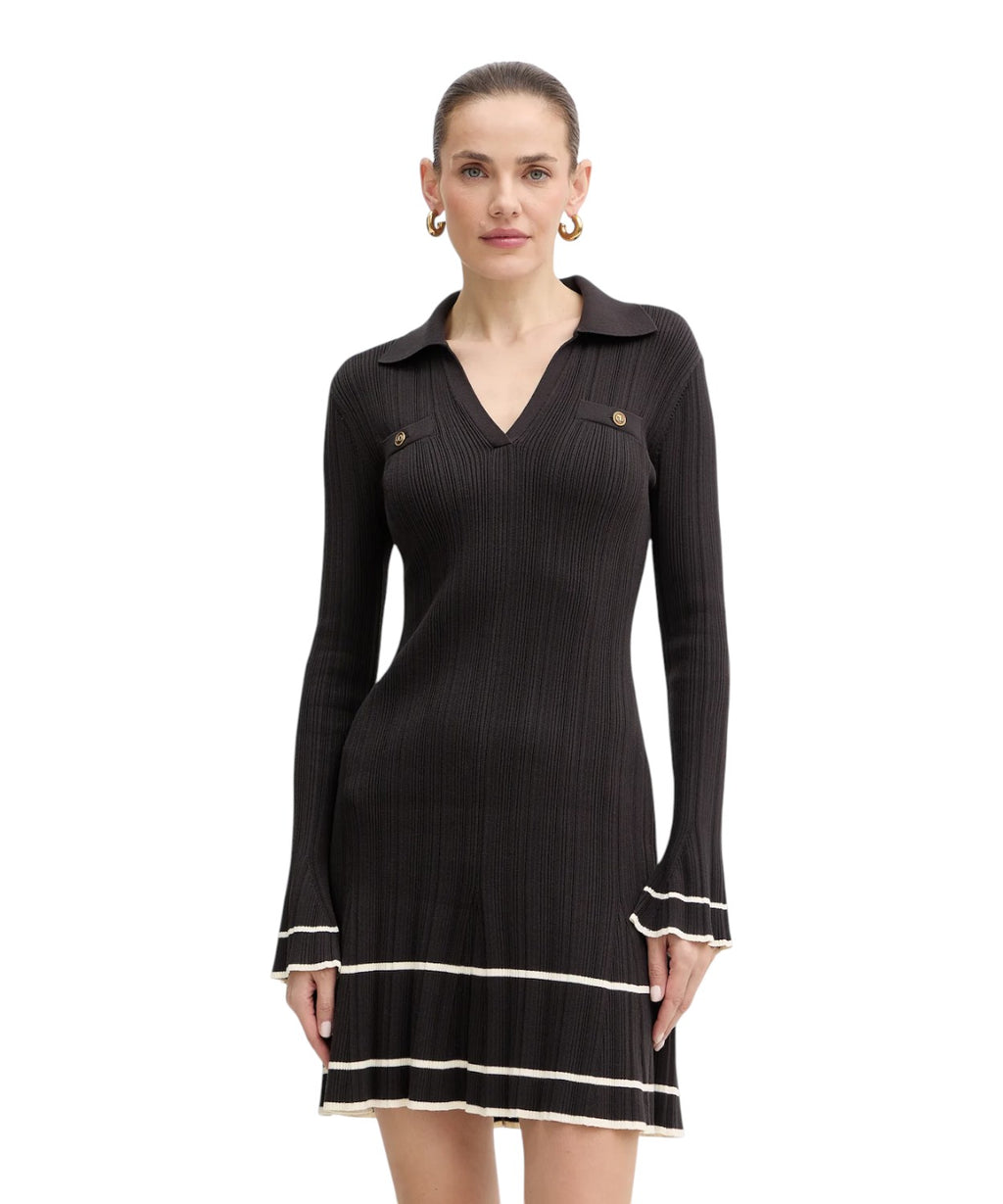 Twinset Flared Stretch Knit Dress