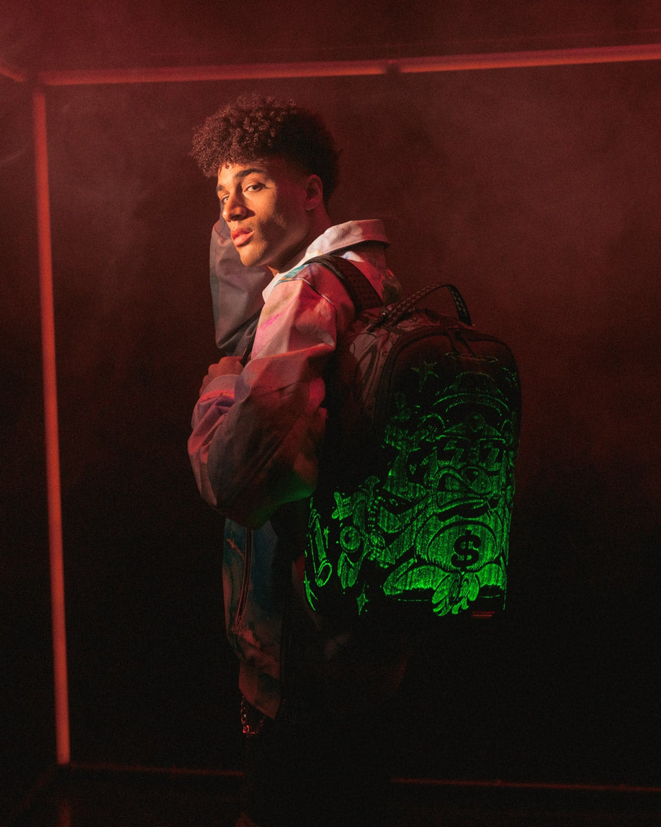 FIBER OPTICS MONEY BACKPACK-Sprayground-Zaini-Vittorio Citro Boutique