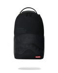 SHARK CENTRAL: 2.0: BLACK ON BLACK DLXSV BACKPACK-Sprayground-Zaini-Vittorio Citro Boutique