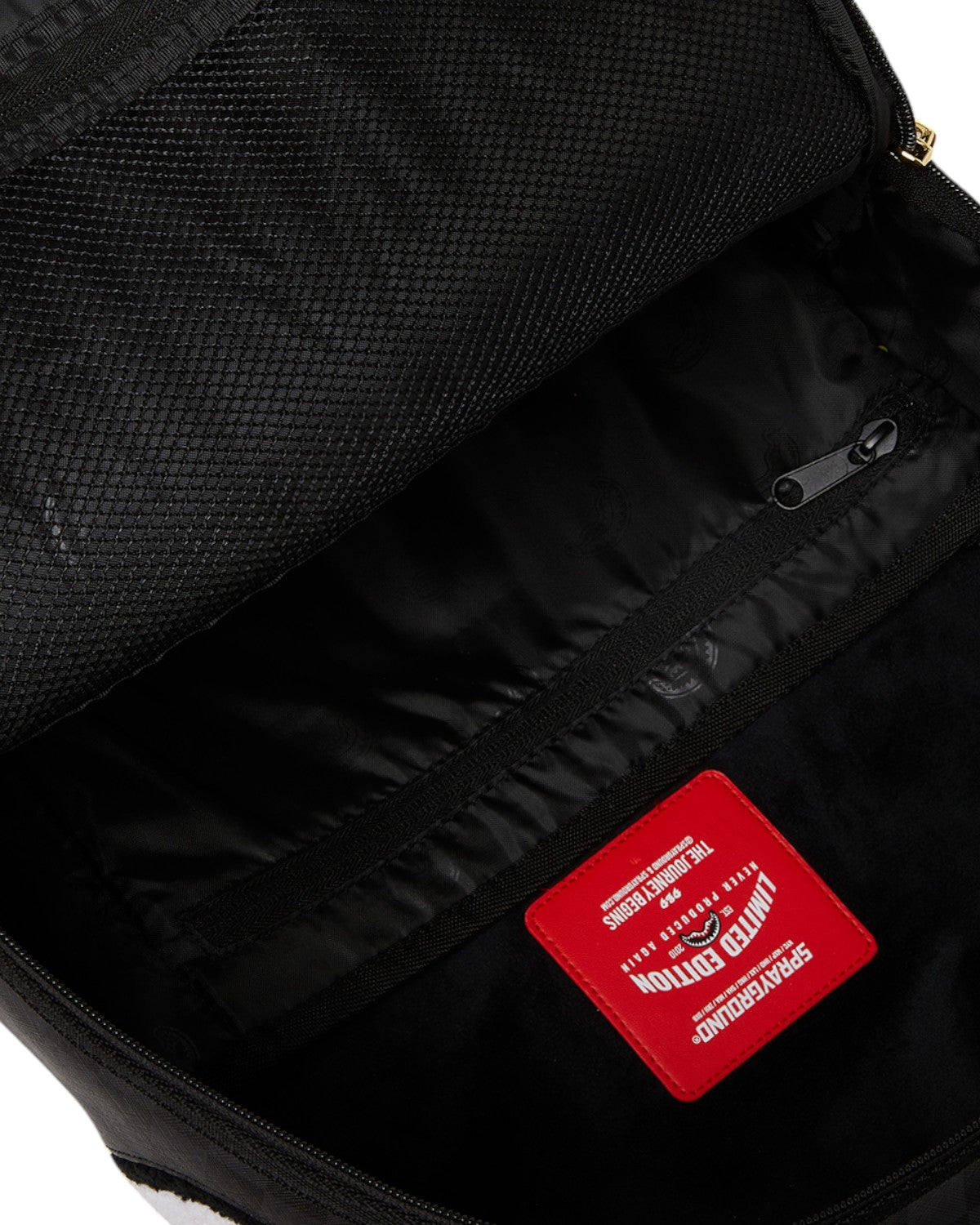 Black Chenille Sip DLXSV-Sprayground-Zaini-Vittorio Citro Boutique