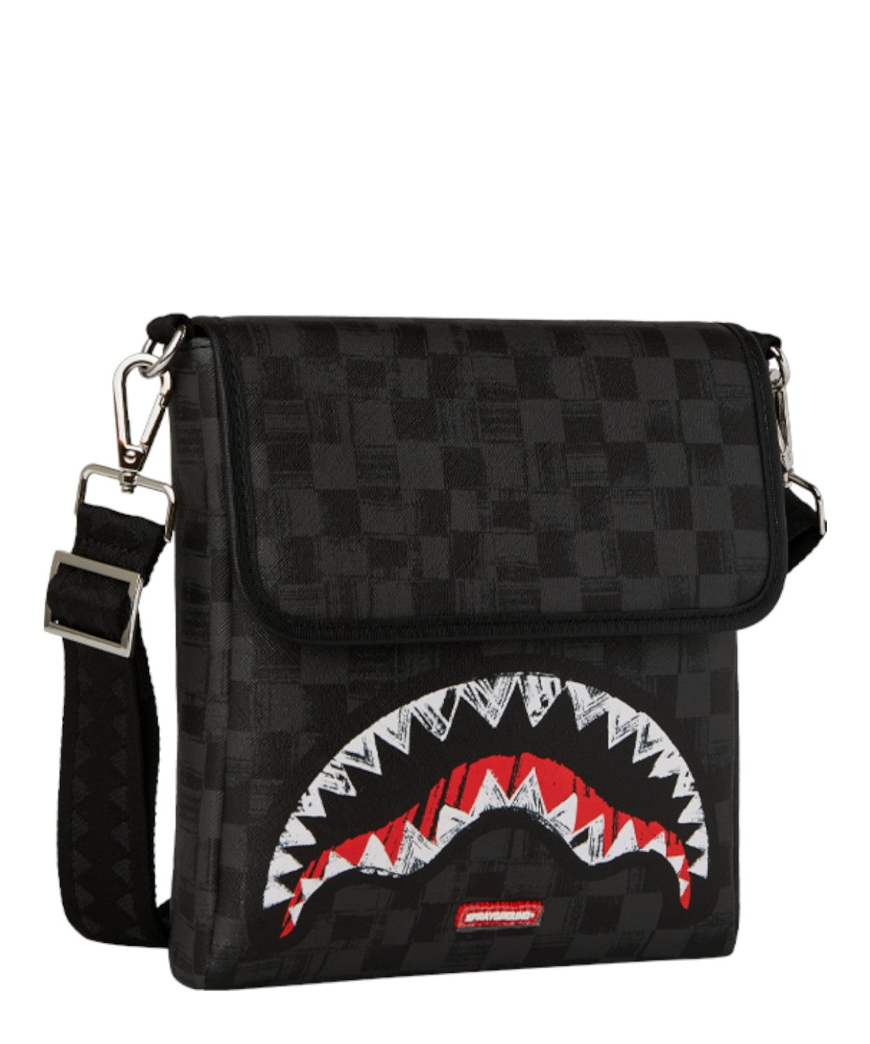 Sprayground Scribble Shark Messenger Bag