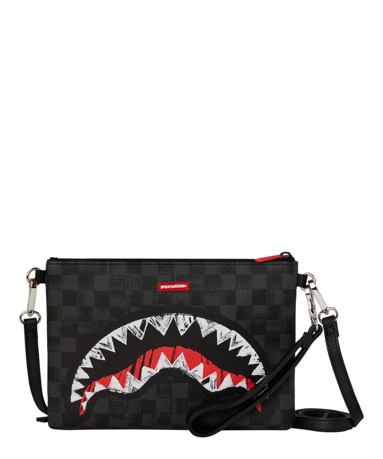 Sprayground Scribble Shark Crossover Clutch