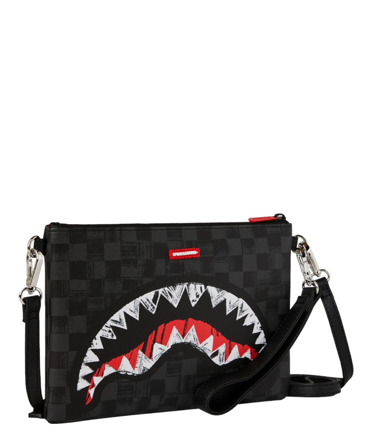 Sprayground Scribble Shark Crossover Clutch