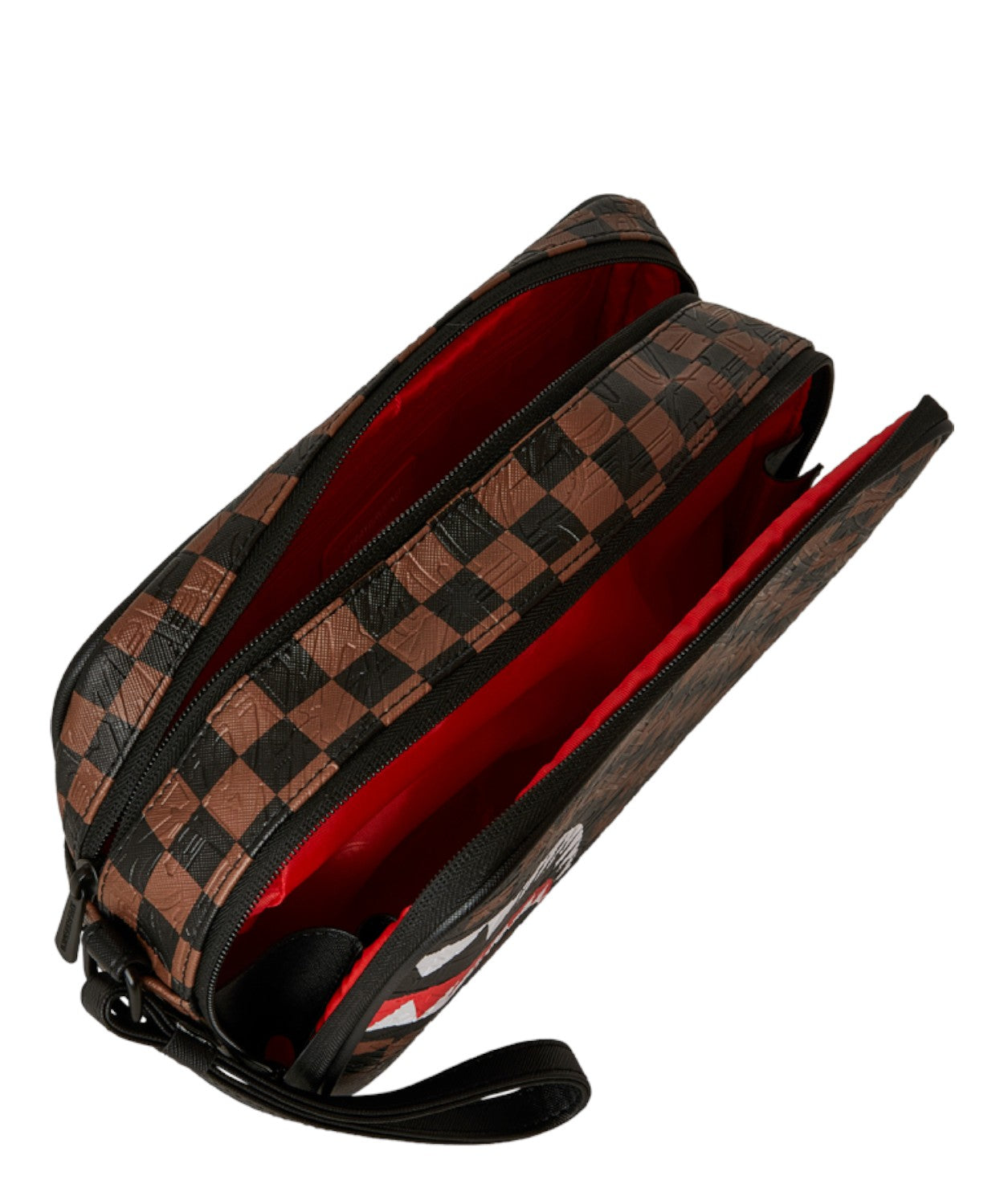 Sprayground Check 2 Emboss Toiletry Bag