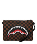 Sprayground Check 2 Emboss Crossover Clutch