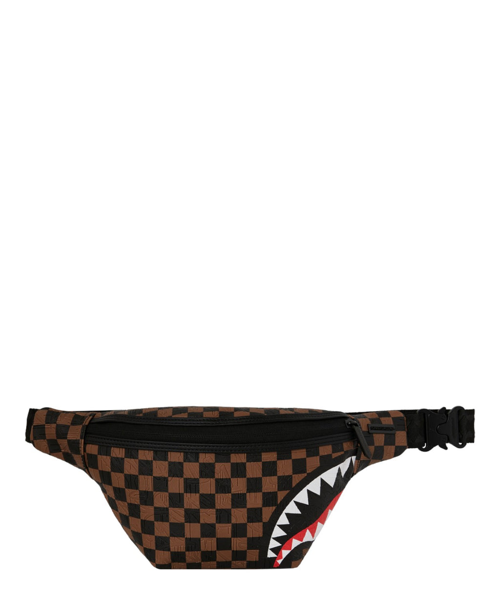 Sprayground Check 2 Emboss Savvy Crossbody