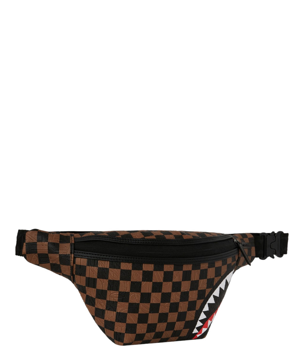 Sprayground Check 2 Emboss Savvy Crossbody