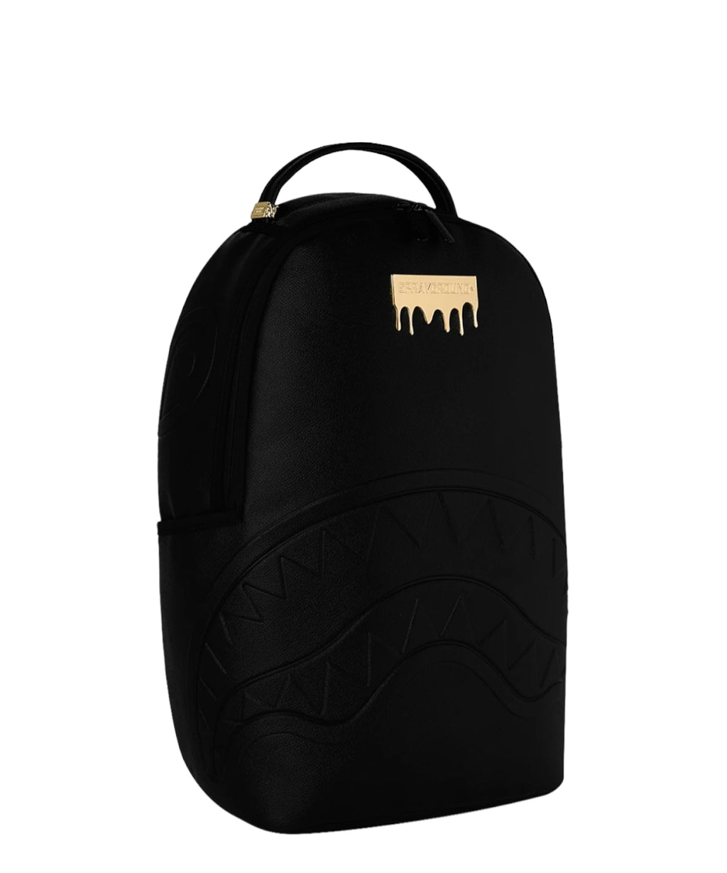 Sprayground Gold Drip Backpack - DLXSV Unique Backpack