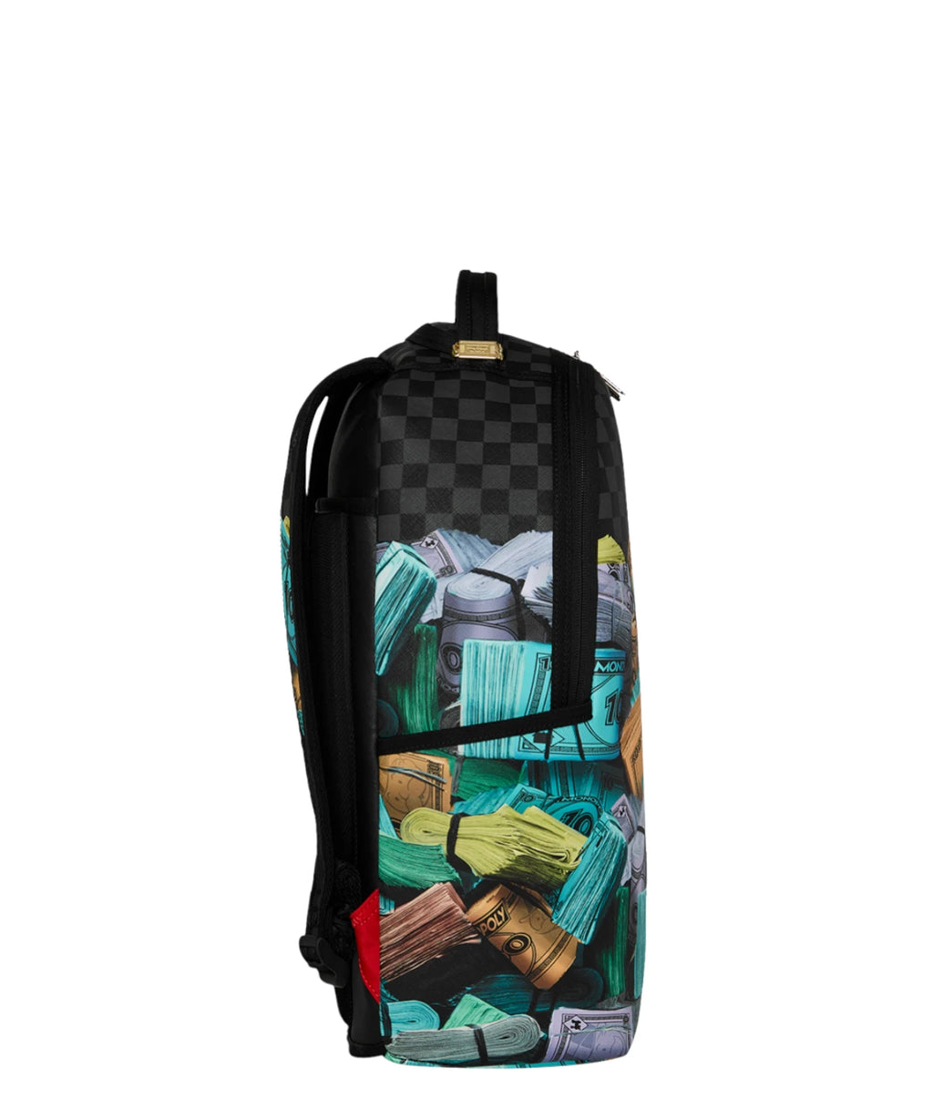 Batoh Sprayground Monopoly Money Stacks DLXSV