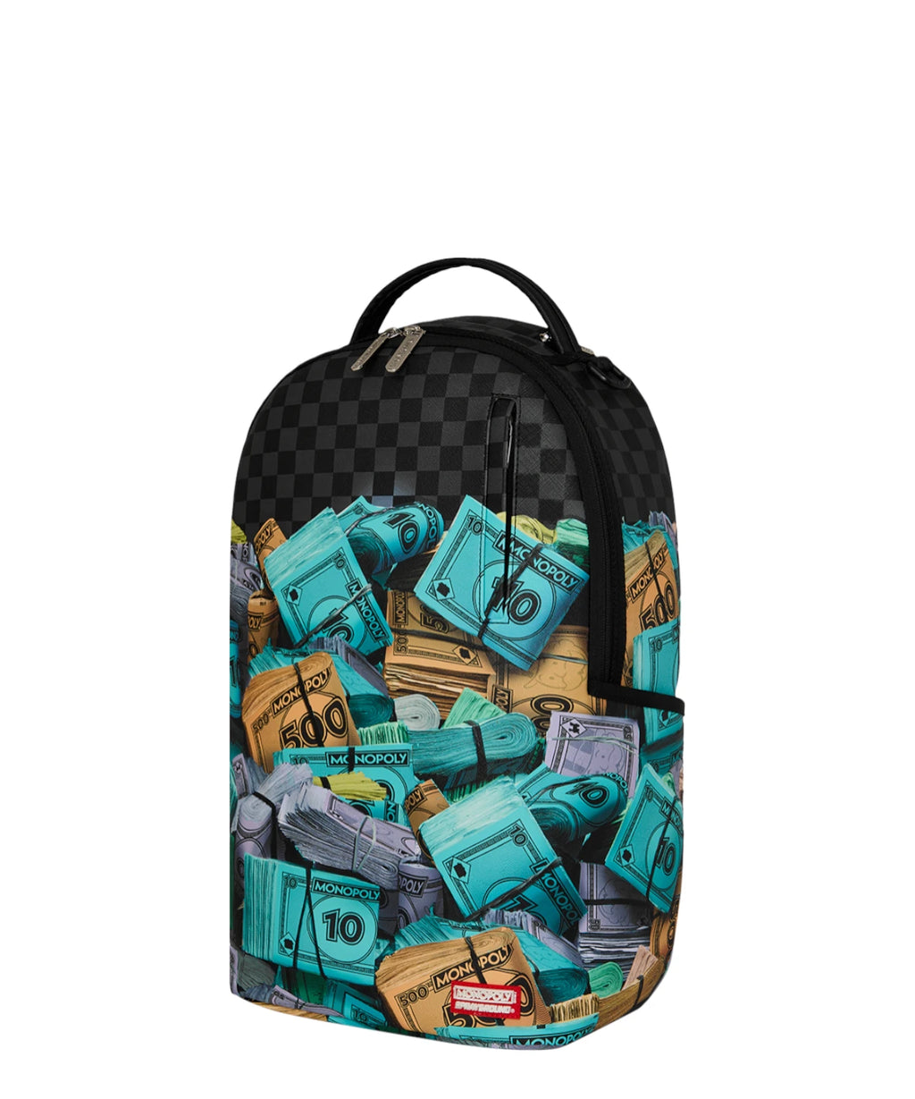 Batoh Sprayground Monopoly Money Stacks DLXSV