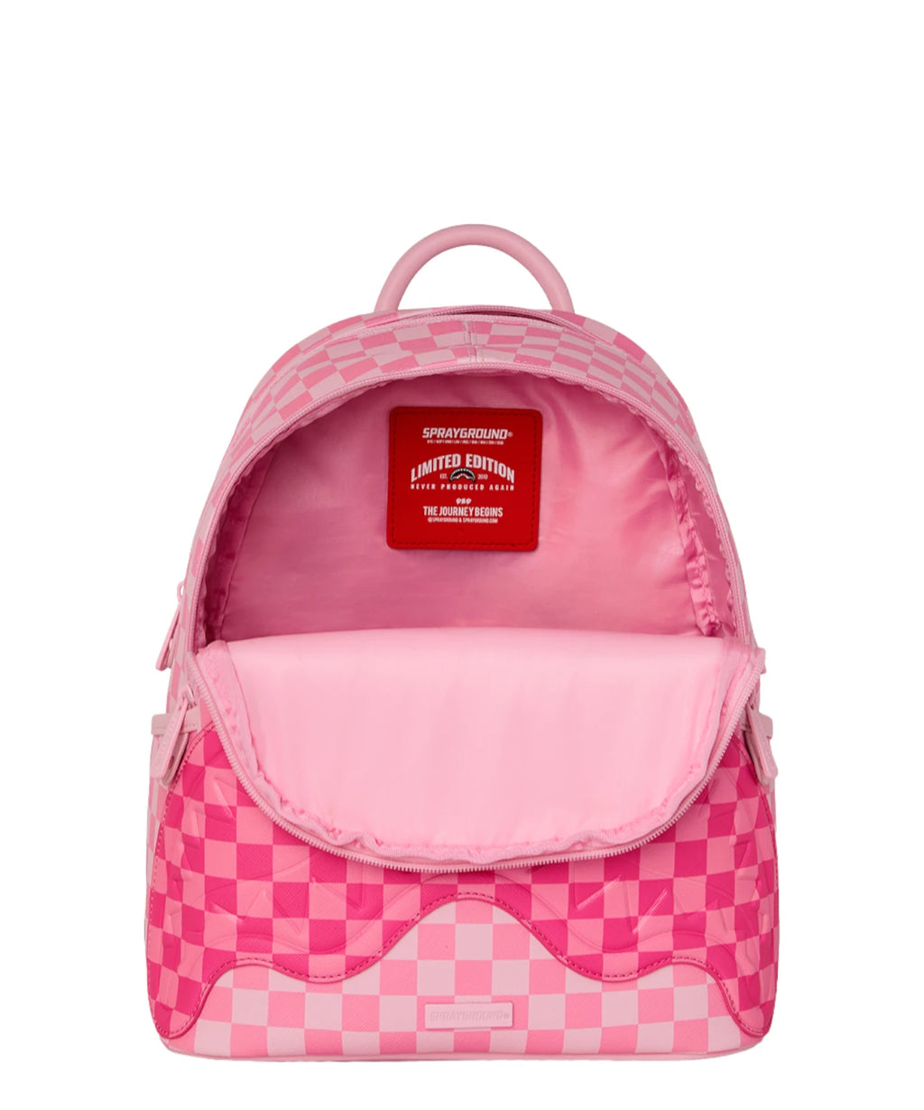Batoh Sprayground Pink Sip Patch Savage růžový