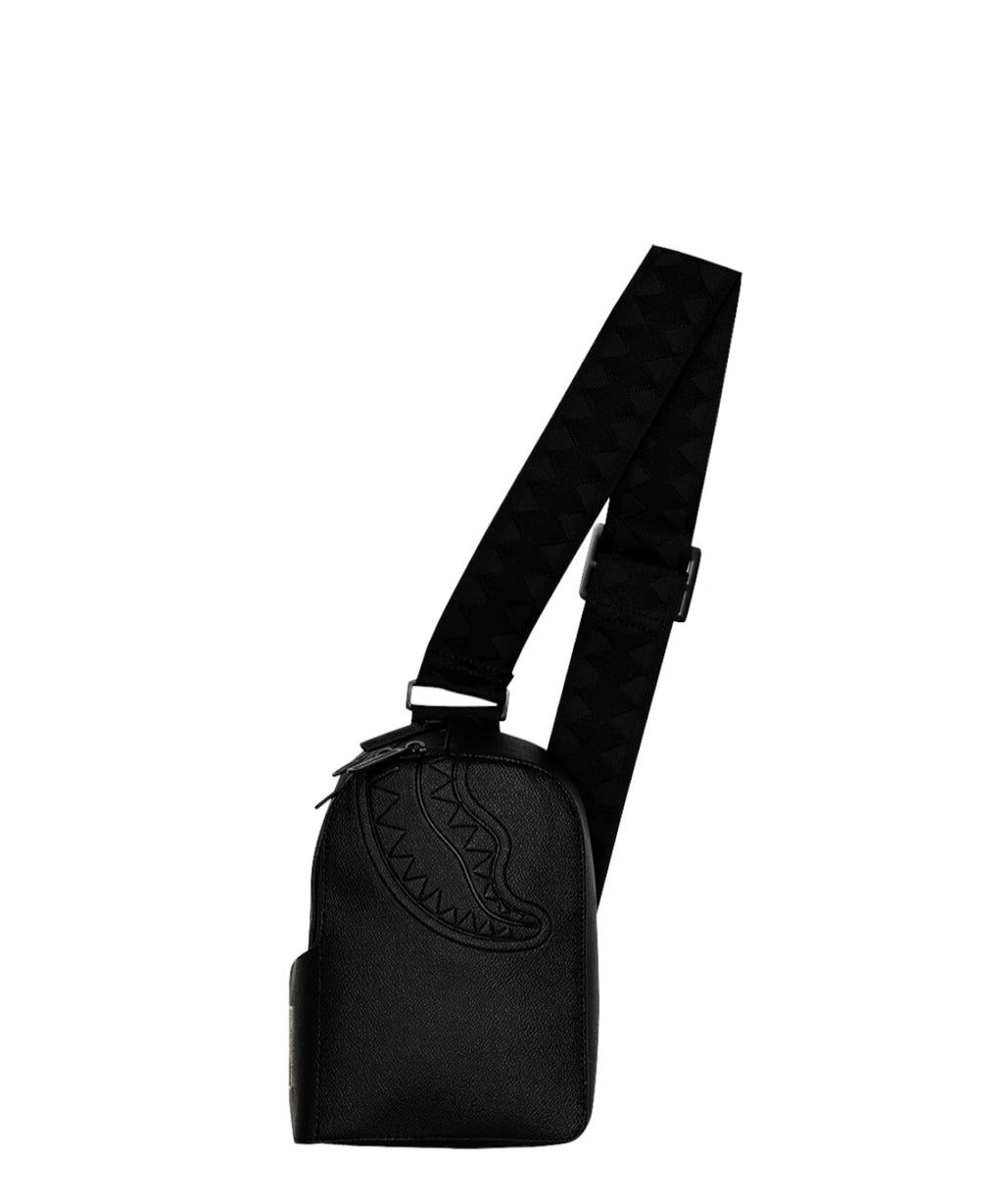 Sprayground Gold Brick Lux Sling Bag