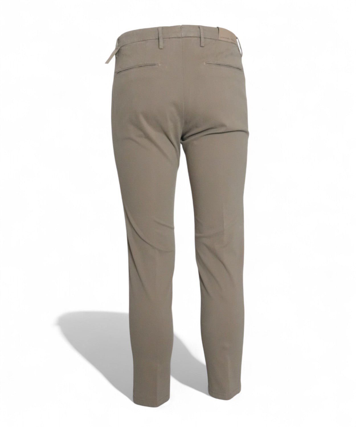 Michael Coal Pantaloni Brad Slim Fit in Cotone Stretch