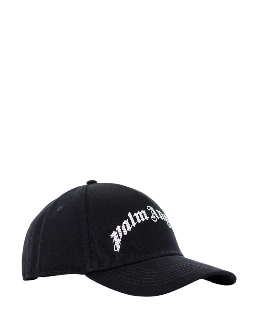 Black Cotton Palm Angels Hat – 100% Streetwear Style