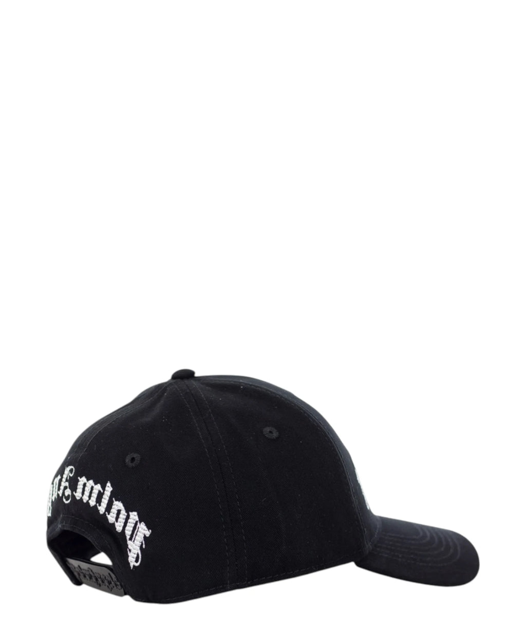 Black Cotton Palm Angels Hat – 100% Streetwear Style