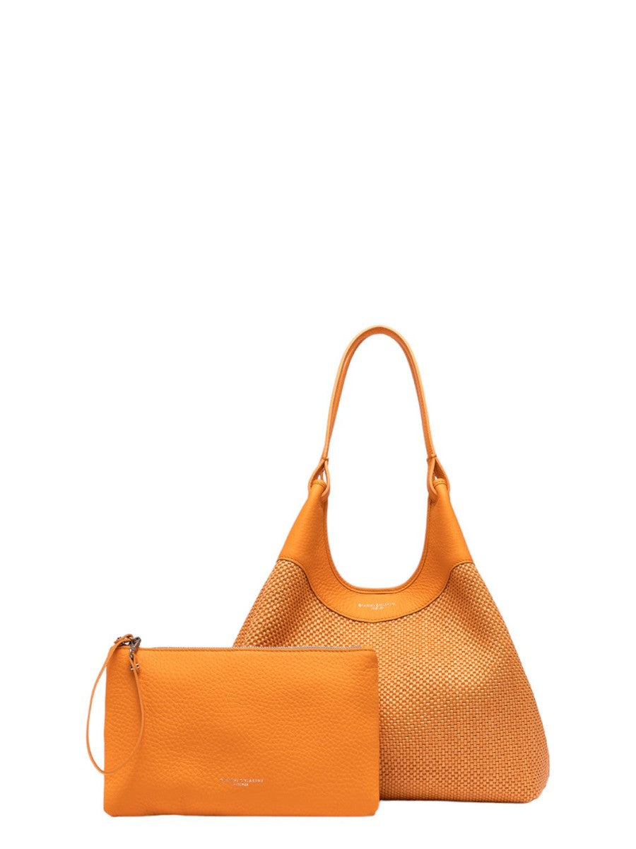 Borsa Dua in paglia intrecciata-Gianni Chiarini-Borse a spalla-Vittorio Citro Boutique