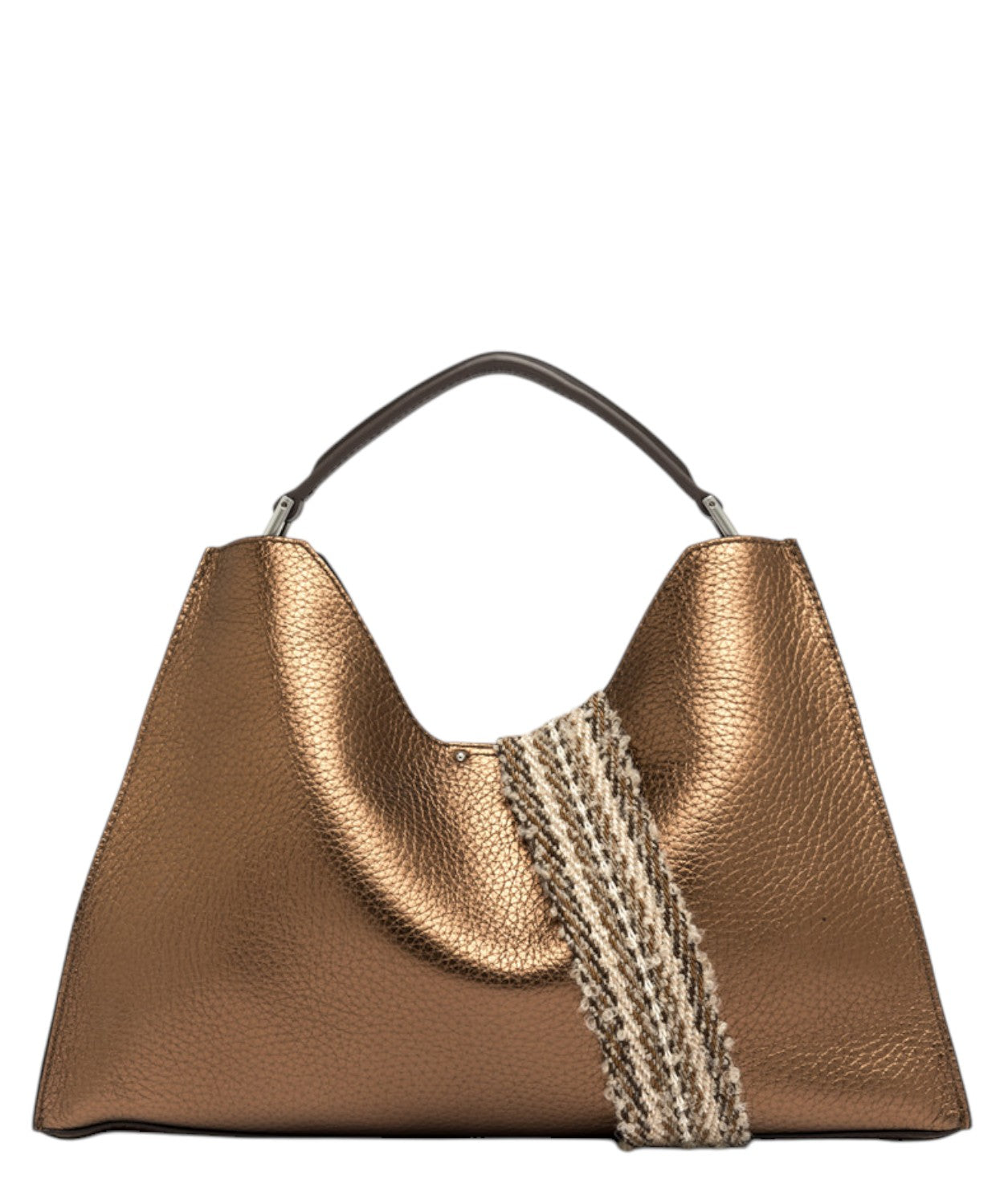 Borsa Aurora in Pelle Double Grana Maxi-Gianni Chiarini-Borse a mano-Vittorio Citro Boutique