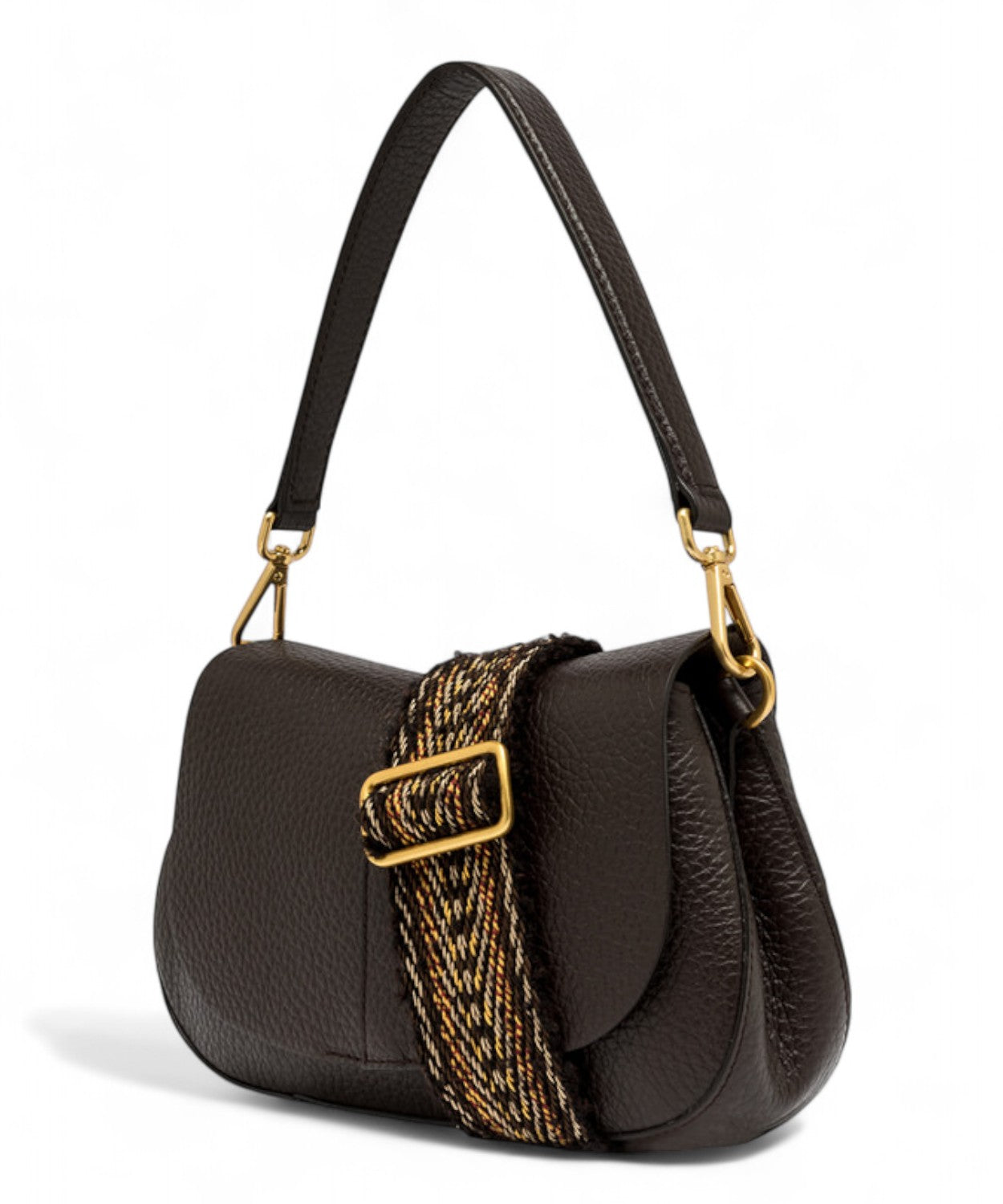 Gianni Chiarini Borsa Helena Round in Pelle Grana Maxi